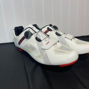 Shimano White and Black Cycling Shoes